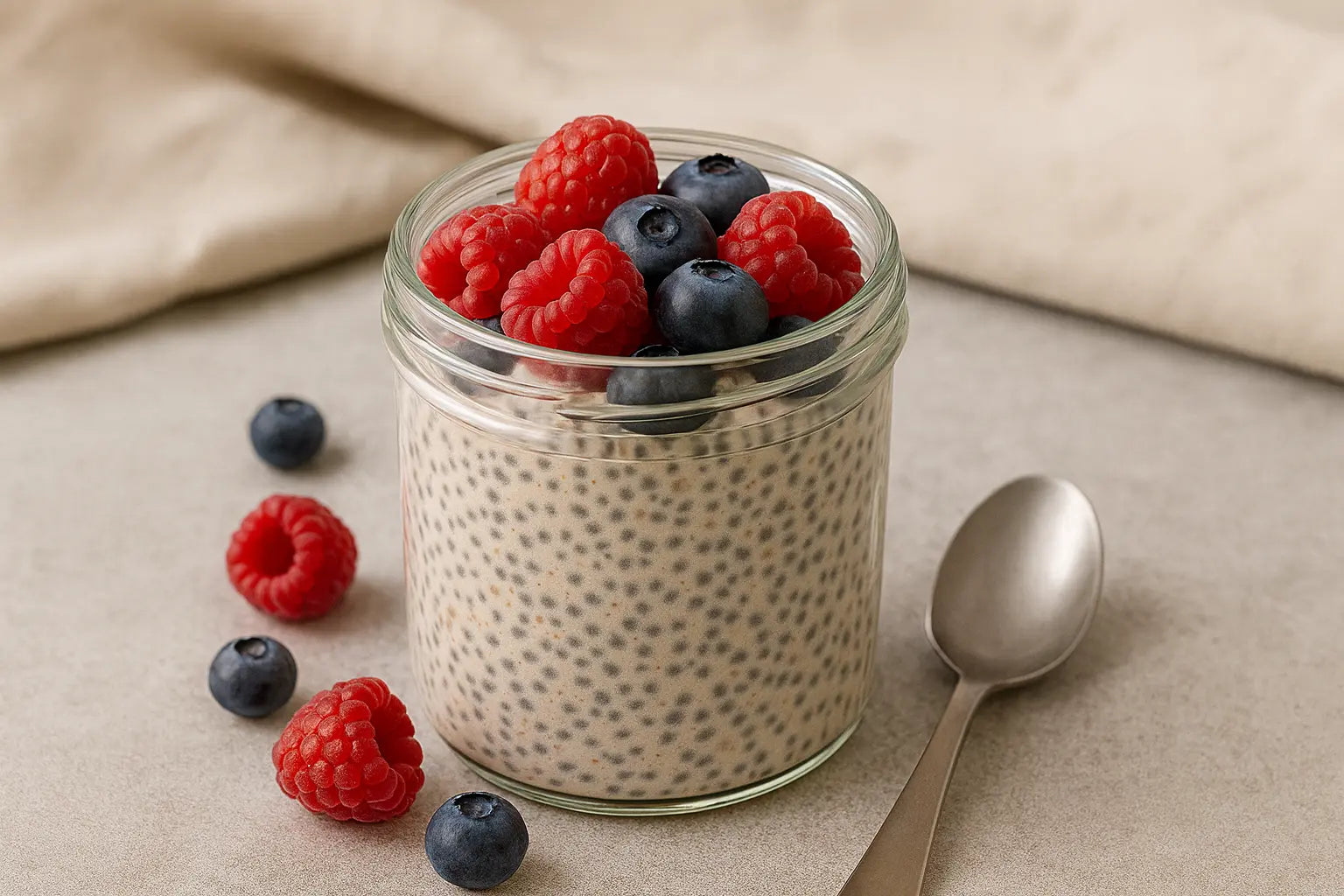 Protein-Chiapudding
