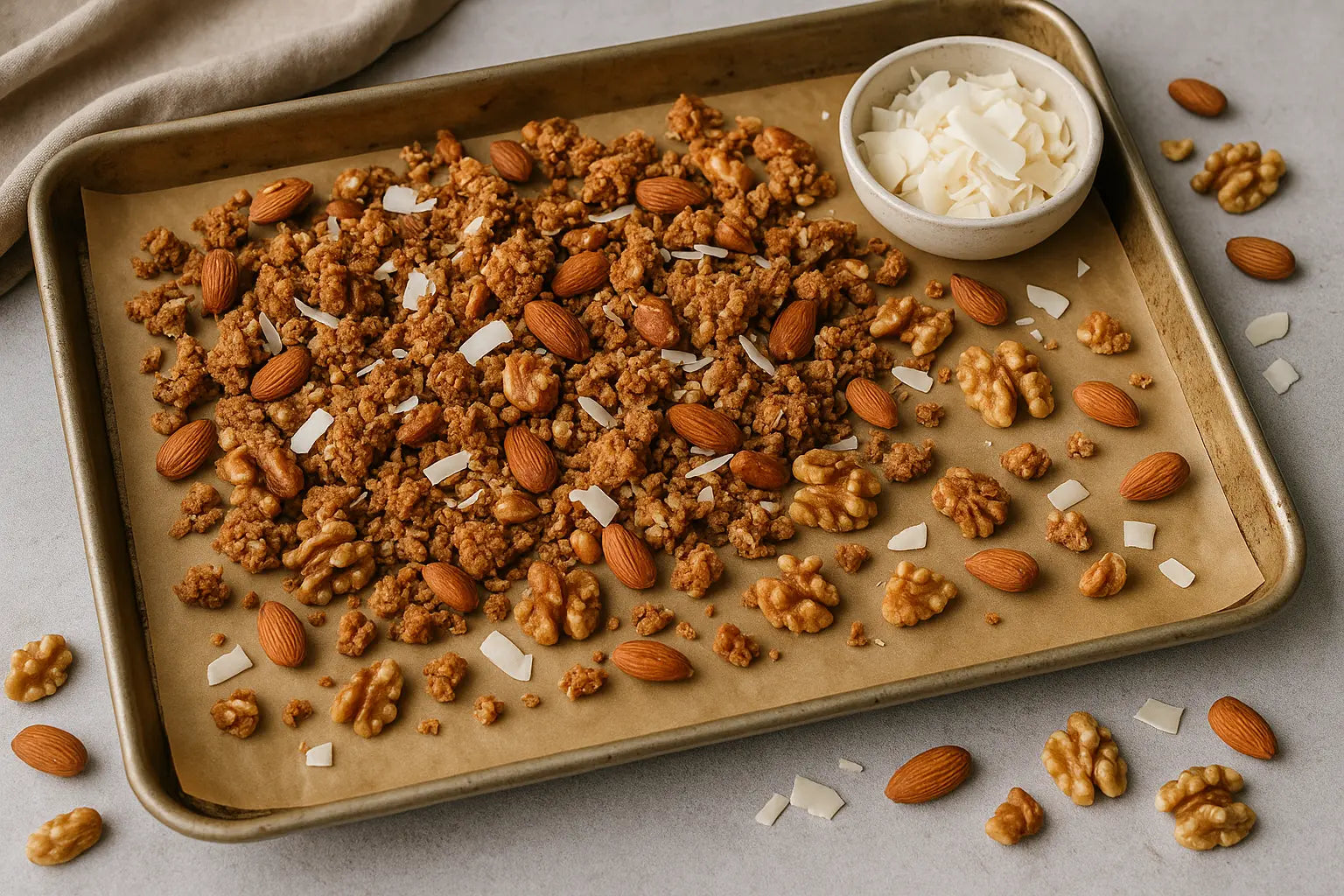 Protein-Crunchy-Granola-mit-Nussmus vegardians GmbH