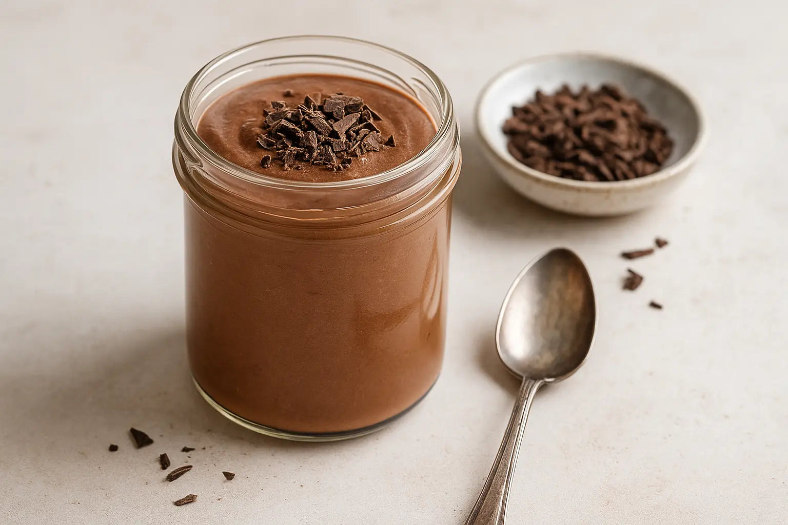 Veganer Protein-Pudding – Cremiges Dessert mit Schoko oder Vanille