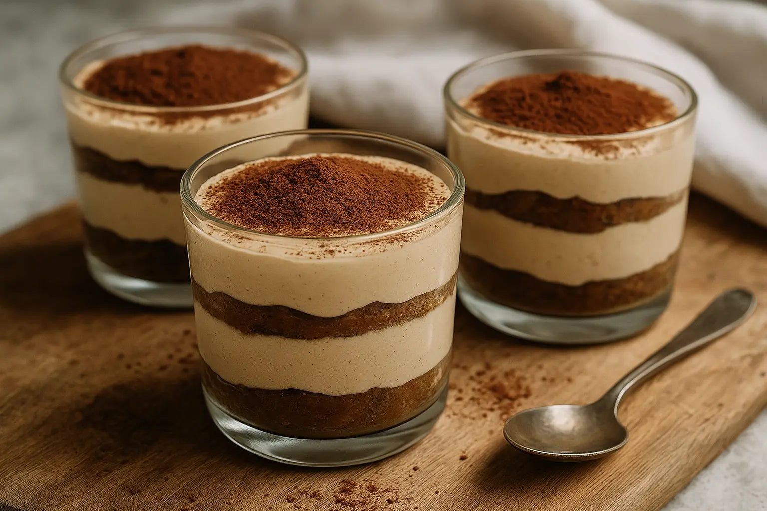 Protein-Tiramisu im Glas