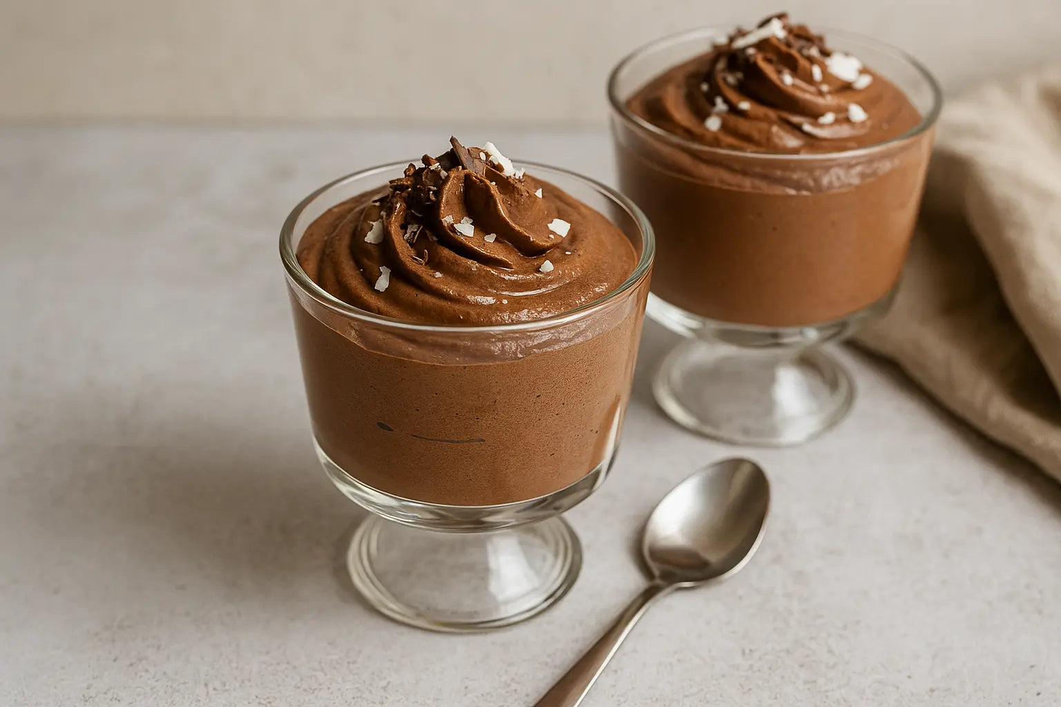Vegane Protein-Mousse