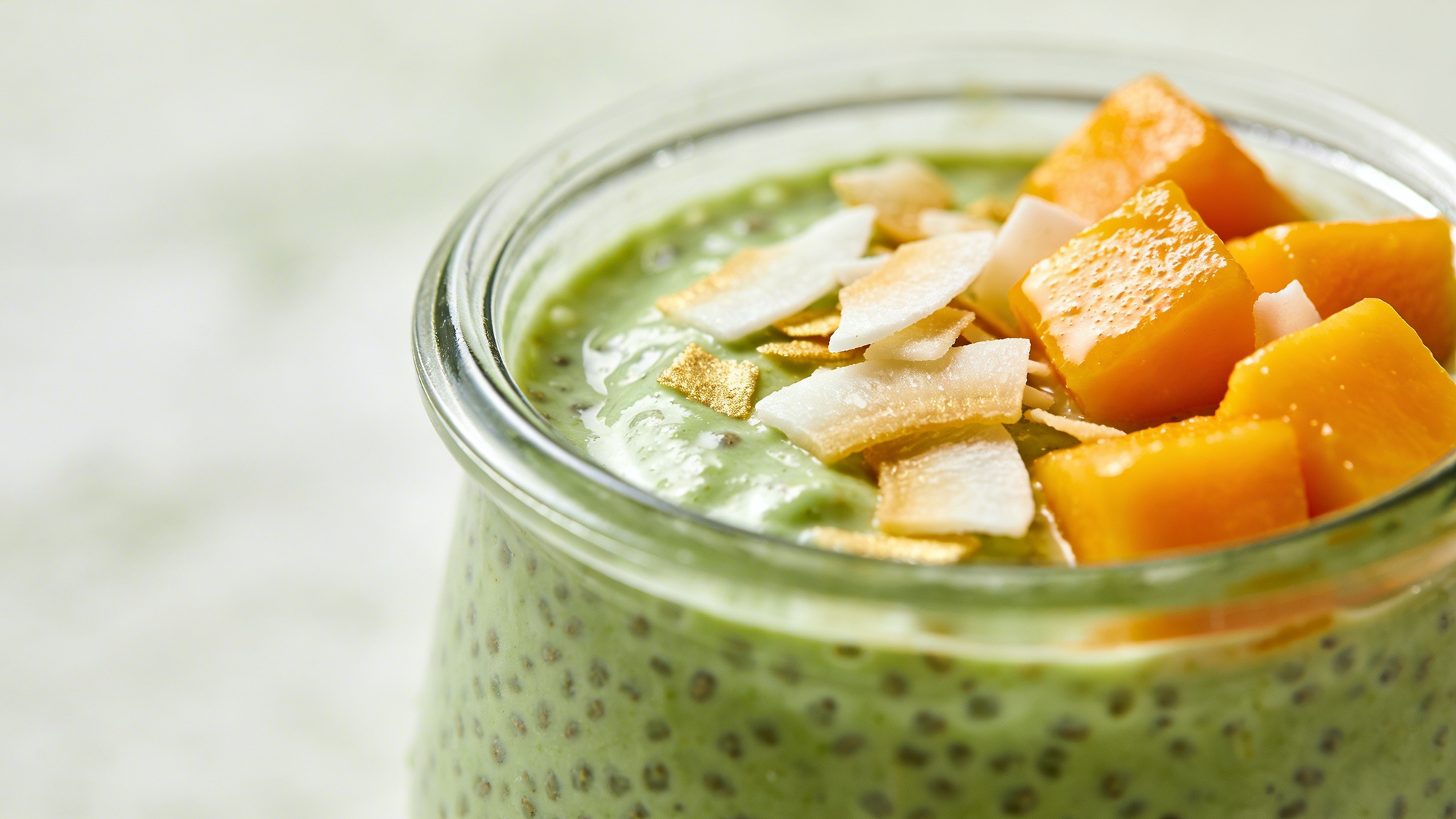 Matcha Protein Chia Pudding – gesund & vegan