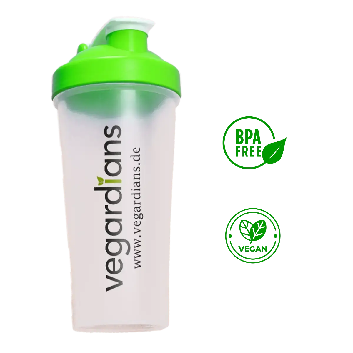 Vegardians Vegardians Protein Shaker für ein gesundes und Veganer Leben. Ernährungszusatz für Muskelaufbau und tägliche Unterstützung.