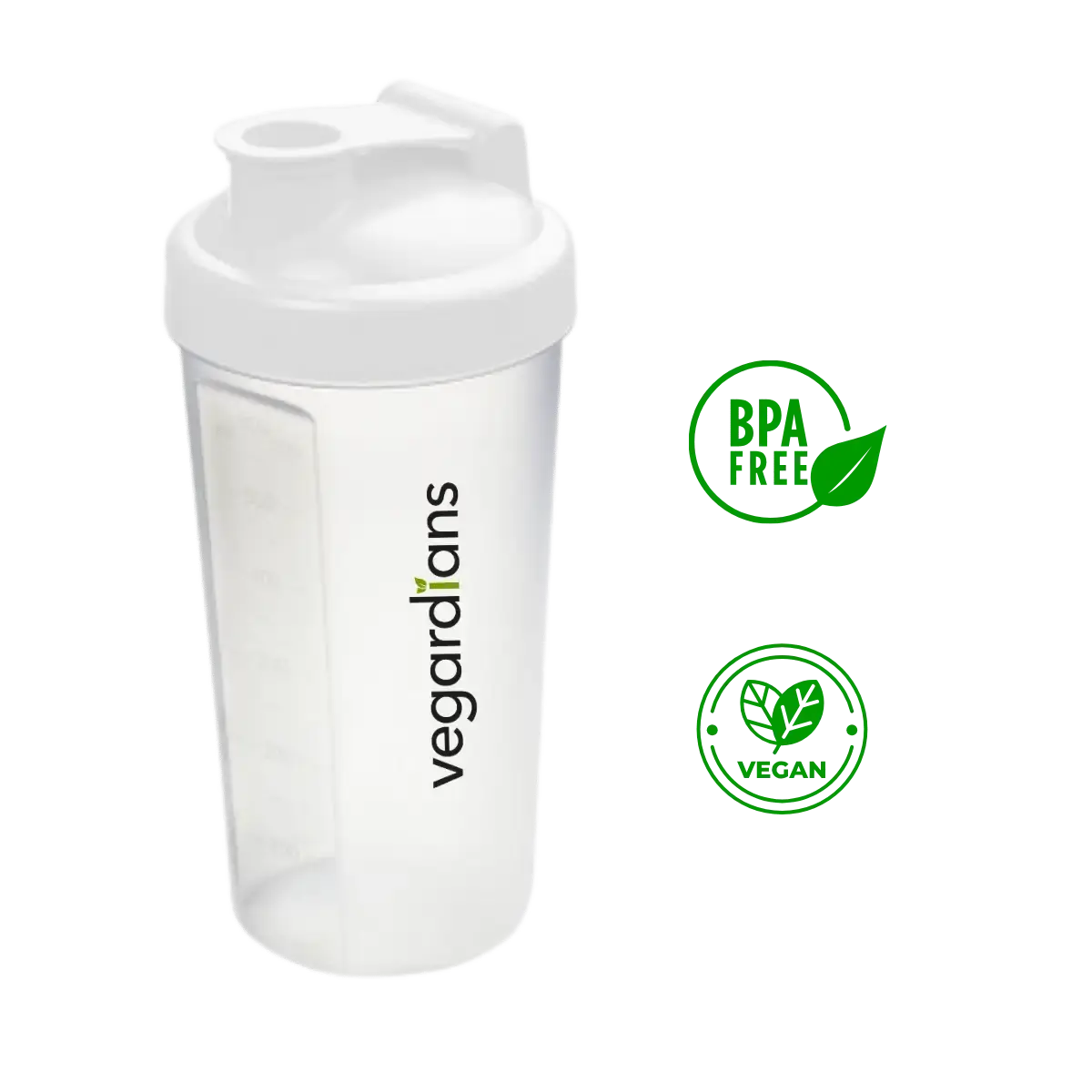 Vegardians Vegardians Protein Shaker für ein gesundes und Veganer Leben. Ernährungszusatz für Muskelaufbau und tägliche Unterstützung.