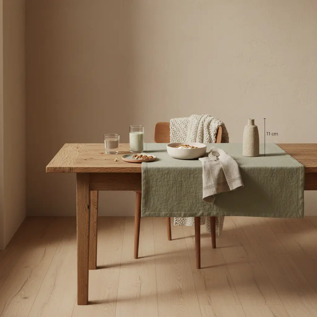 Veganes Frühstück mit Granola, pflanzlichem Joghurt, Nüssen und Shake in minimalistischer Küche – Was essen für Muskelaufbau vegetarisch?