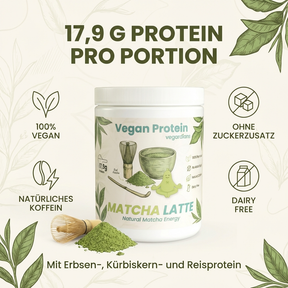 Protéines végétaliennes à la vanille