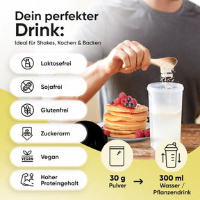 Vegardians Vegan Vanille Protein für ein gesundes und Veganer Leben. Ernährungszusatz für Muskelaufbau und tägliche Unterstützung.